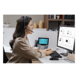 Auriculares Diadema Alámbrica Profesional para Teléfonos IP y Computadoras Yealink UH34 Dual UC USB - Imagen 3