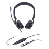 Auriculares Diadema Profesional con Cancelación AI, Audio HD y Compatibilidad Universal Yealink UH44 Dual UC USB-C/A - Imagen 1