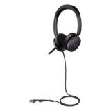 Auriculares Diadema Profesional con ANC Híbrido, Certificación Microsoft Teams y Audio HD Yealink UH48 Dual Teams USB-C/A - Imagen 2