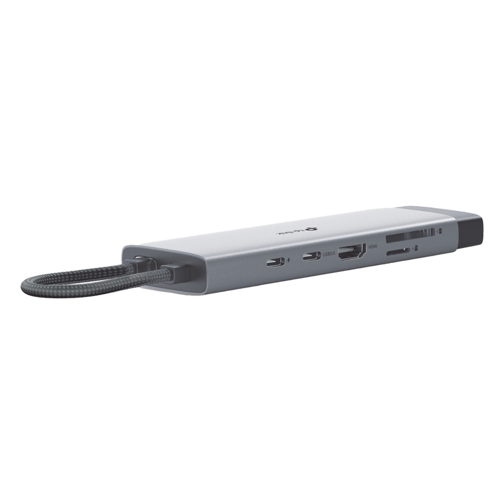 HUB USB-C 9 en 1 / HDMI 4K@60Hz / Ethernet Gigabit / 100W PD / 140.2x43x14.3 mm (0.46x0.14x0.047 ft) TP-LINK - Imagen 2