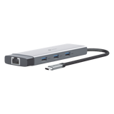 HUB USB-C 9 en 1 / HDMI 4K@60Hz / Ethernet Gigabit / 100W PD / 140.2x43x14.3 mm (0.46x0.14x0.047 ft) TP-LINK - Imagen 3