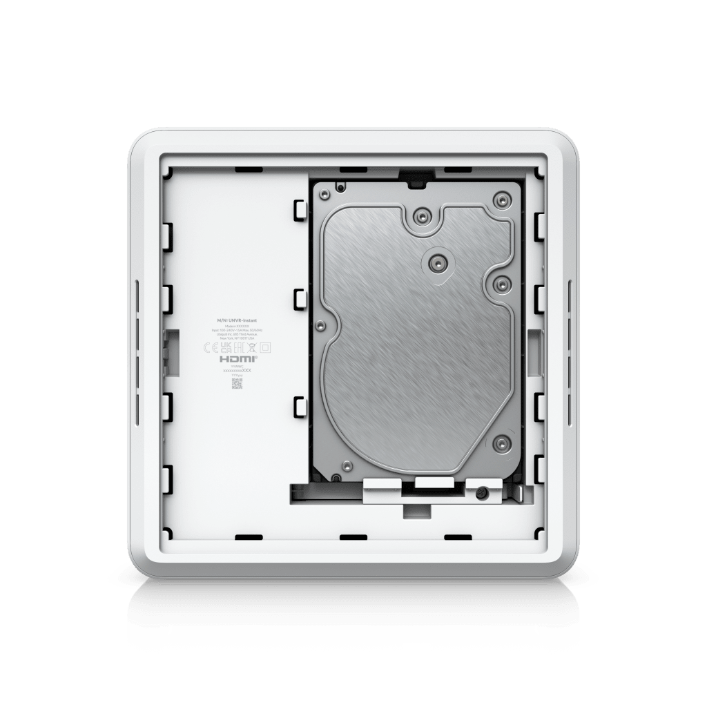 UniFi Protect UNVR-Instant – Grabador de Video en Red con Soporte para HDD de 3.5”, Switch PoE Integrado de 6 Puertos GbE (40W) y Puerto HDMI Viewport UBIQUITI - Imagen 5