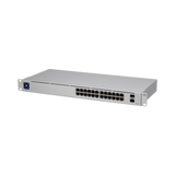 UniFi Switch USW-24, Capa 2 de 24 puertos 10/100/1000 Mbps + 2 puertos 1G SFP, pantalla informativa UBIQUITI NETWORKS - Imagen 1