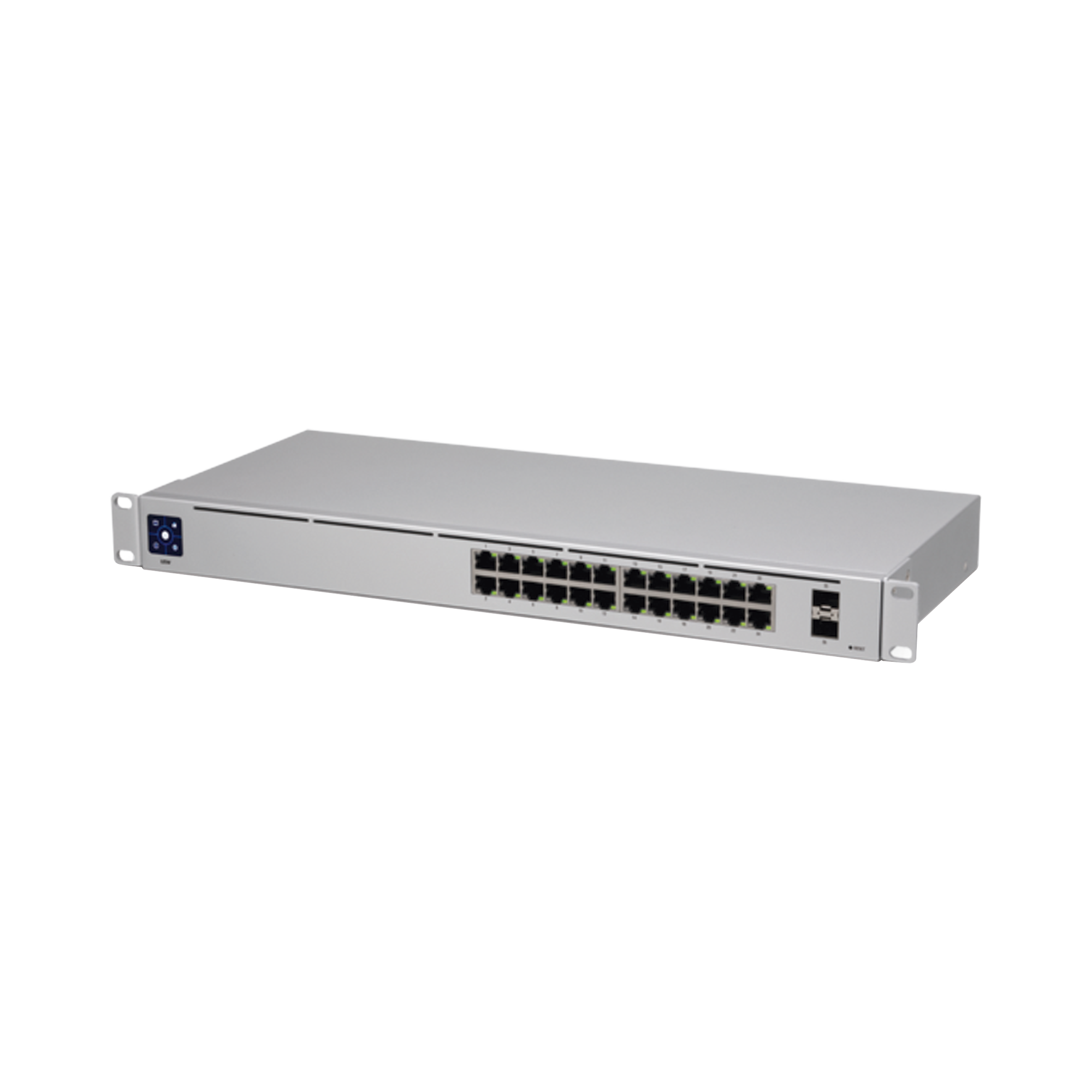 UniFi Switch USW-24, Capa 2 de 24 puertos 10/100/1000 Mbps + 2 puertos 1G SFP, pantalla informativa UBIQUITI NETWORKS - Imagen 1