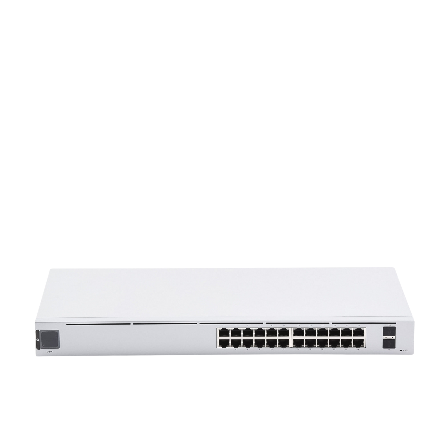 UniFi Switch USW-24, Capa 2 de 24 puertos 10/100/1000 Mbps + 2 puertos 1G SFP, pantalla informativa UBIQUITI NETWORKS - Imagen 5