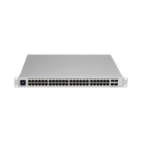 UniFi Switch USW-Pro-48-POE Gen2, Capa 3 de 48 puertos PoE 802.3at/bt + 4 puertos 1/10G SFP+, 600W, pantalla informativa UBIQUITI NETWORKS - Imagen 2