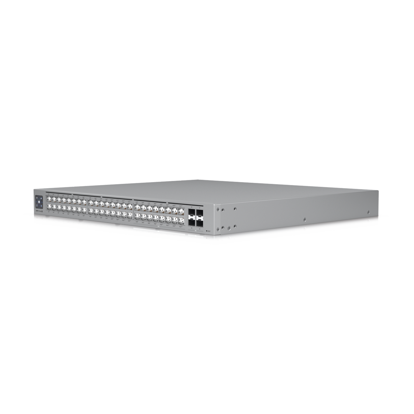 UniFi Switch Pro Max 48 POE, con funciones capa 3, 48 puertos (16 puertos 2.5 GbE (8 POE++ y 8 POE+) y 32 puertos 1 GbE (24 POE+ y 8 POE++)), 2 puertos SFP+ 10G, POE++ 720W, pantalla informativa UBIQUITI - Imagen 1