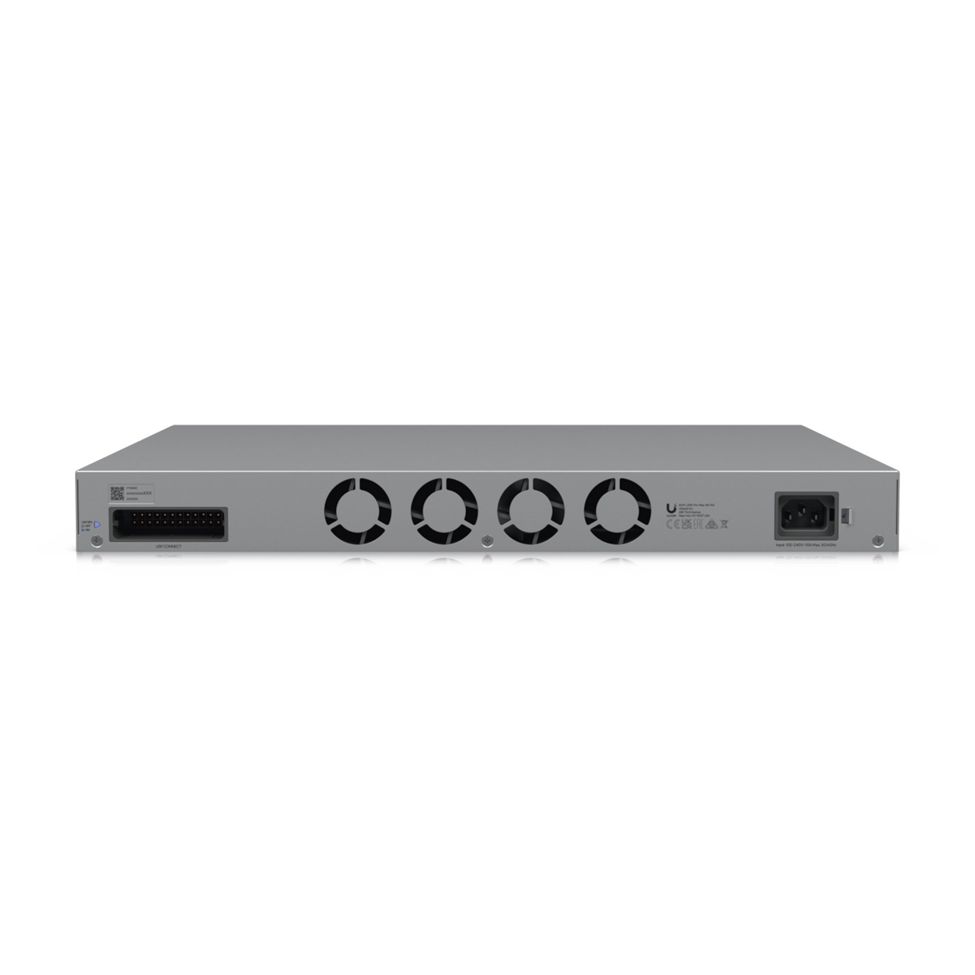 UniFi Switch Pro Max 48 POE, con funciones capa 3, 48 puertos (16 puertos 2.5 GbE (8 POE++ y 8 POE+) y 32 puertos 1 GbE (24 POE+ y 8 POE++)), 2 puertos SFP+ 10G, POE++ 720W, pantalla informativa UBIQUITI - Imagen 2