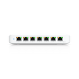 USW Ultra 210W Switch de 8 Puertos GbE (7 Puertos PoE+ y 1 Puerto Entrada PoE++) con Opciones de Montaje Versátiles UBIQUITI - Imagen 1