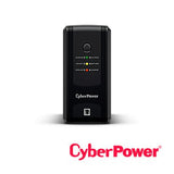 UPS / No BreakCYBERPOWERUT750GUNo Break UPS Torre 750VA 375W Linea Interactiva AVR 8 Contactos USB GreenPower CyberPower UT750GU - SILYMX