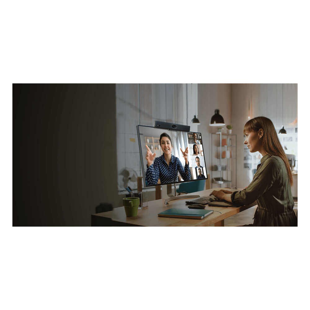 Barra de Videoconferencia USB / 4K Ultra HD / Lente Gran Angular 120° / Zoom Digital 5x / Array 8+1 Micrófonos 4.5 m (14.8 ft) / Altavoz Full-Duplex 5W / Wi-Fi Integrado YEALINK - Imagen 5