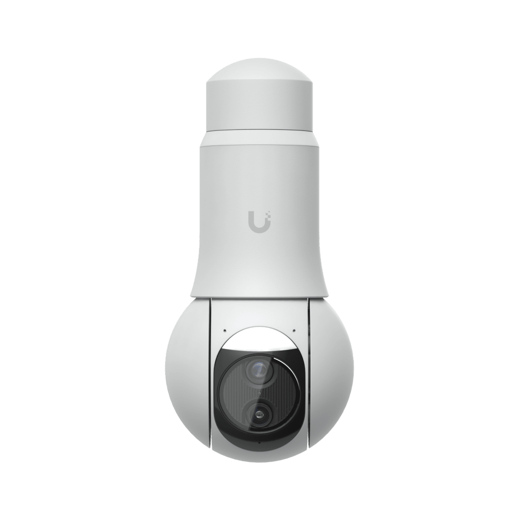 Cámara UniFi Protect G6 PTZ Color Blanco, Doble Lente 4K, Zoom Híbrido 10x, Motor AI Multi-TOPS, Visión Nocturna IR 30m, Audio Bidireccional, Protección IP66, Resistencia al Vandalismo IK04 UBIQUITI - Imagen 1