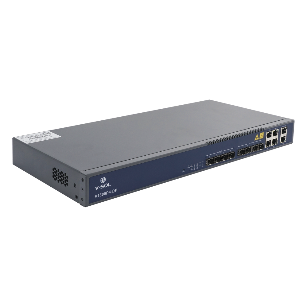 OLT de 4 puertos EPON con 8 puertos Uplink (4 puertos Gigabit Ethernet + 4 puertos Gigabit Ethernet SFP) hasta 256 ONUS V-SOL - Imagen 2