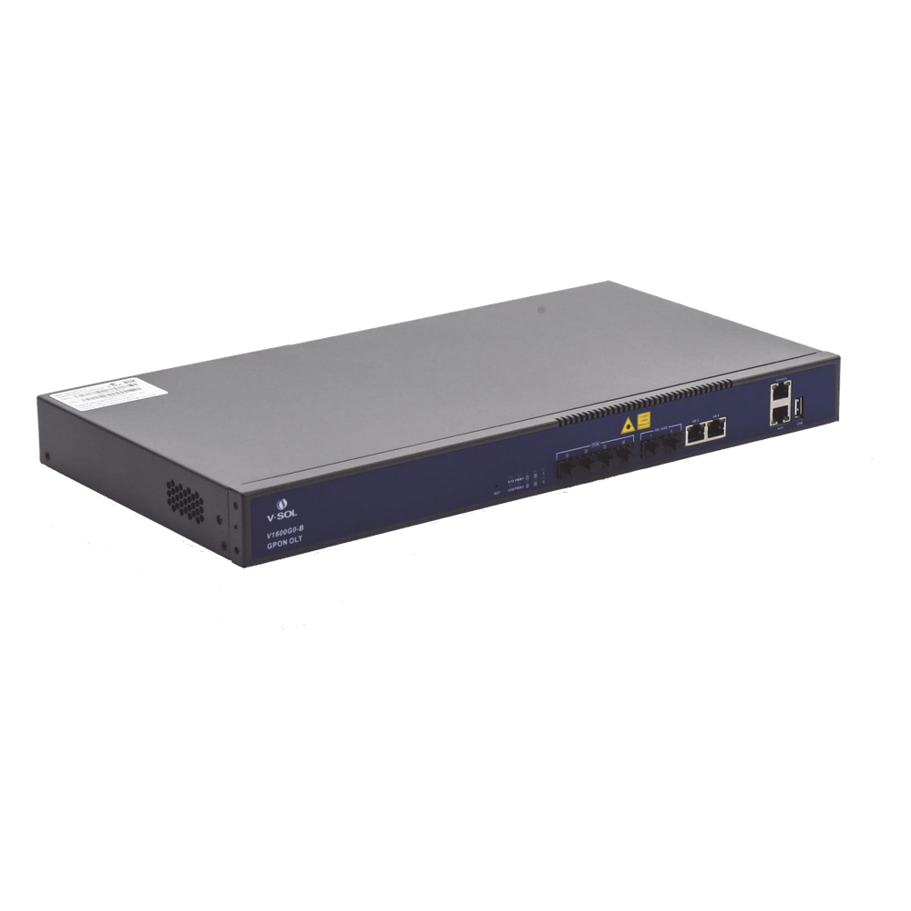 Unidad De Red Optica Olt 4 Puertos Gpon 4 Puertos Uplink V1600G-0B V-SOL - Imagen 1