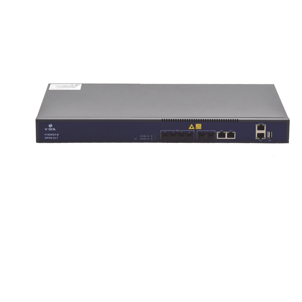 Unidad De Red Optica Olt 4 Puertos Gpon 4 Puertos Uplink V1600G-0B V-SOL - Imagen 2