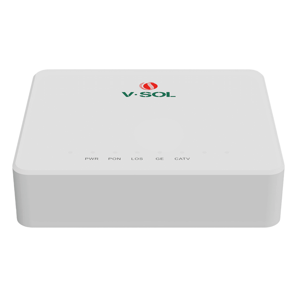 ONU Bridge Dual GPON/EPON con 1 Puerto SC/APC + 1 puerto LAN Gigabit + 1 puerto CATV V-SOL - Imagen 2