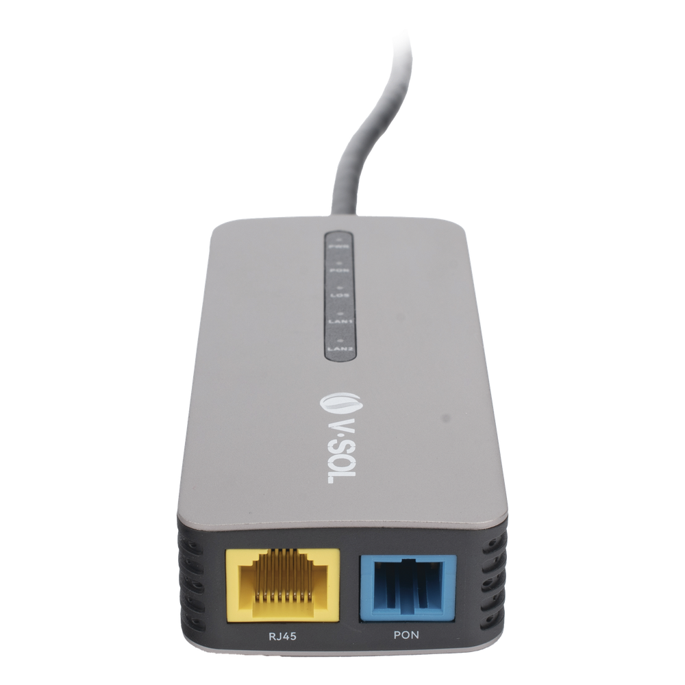 ONU Dual GPON/EPON USB Portátil 1 puerto RJ45 2.5Gbps 1 puerto USB tipo C V-SOL V2802U - Imagen 2