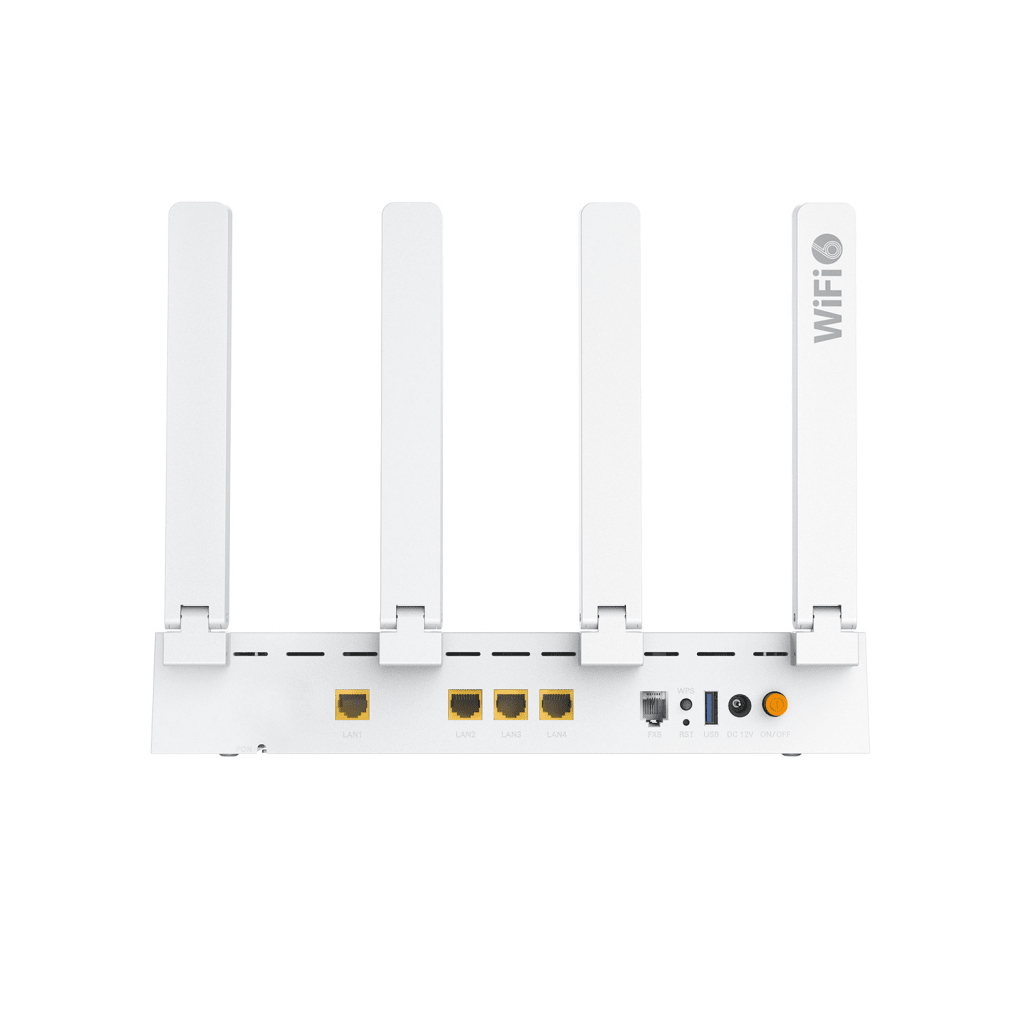 ONU GPON/EPON con Wi-Fi 6 AX1500 / 4 Puertos Gigabit / Puerto PON SC/UPC, Hasta 1500 Mbps V-SOL - Imagen 1