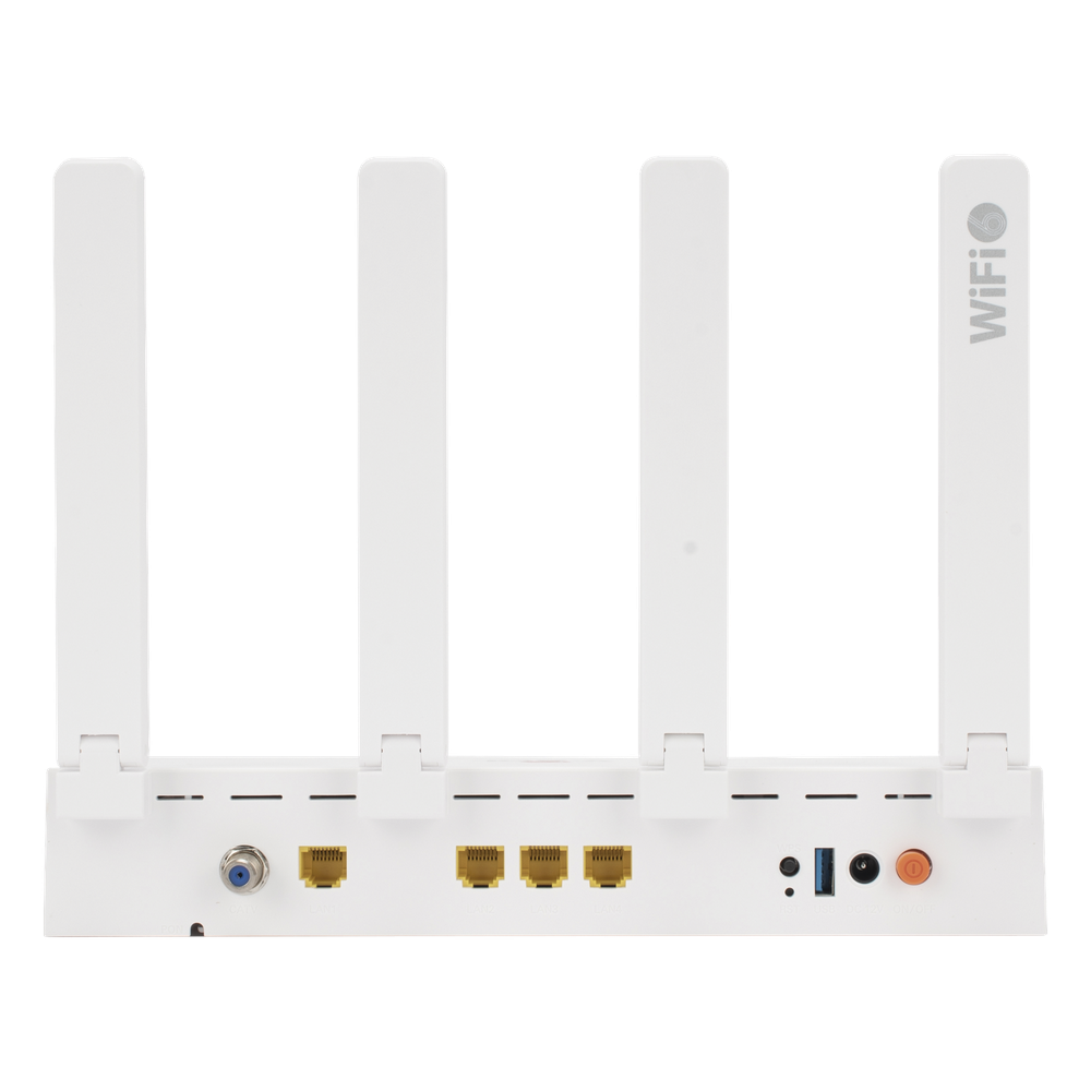 ONU GPON/EPON con Wi-Fi 6 AX1500 / 1 Puerto CATV / 4 Puertos Gigabit / Puerto PON SC/APC V-SOL - Imagen 3