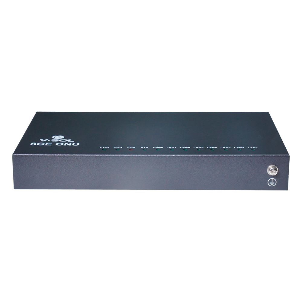 ONU Dual EPON/GPON / 8 Puertos PoE 802.3at Gigabit / 1 Puerto SC/UPC V-SOL - Imagen 5