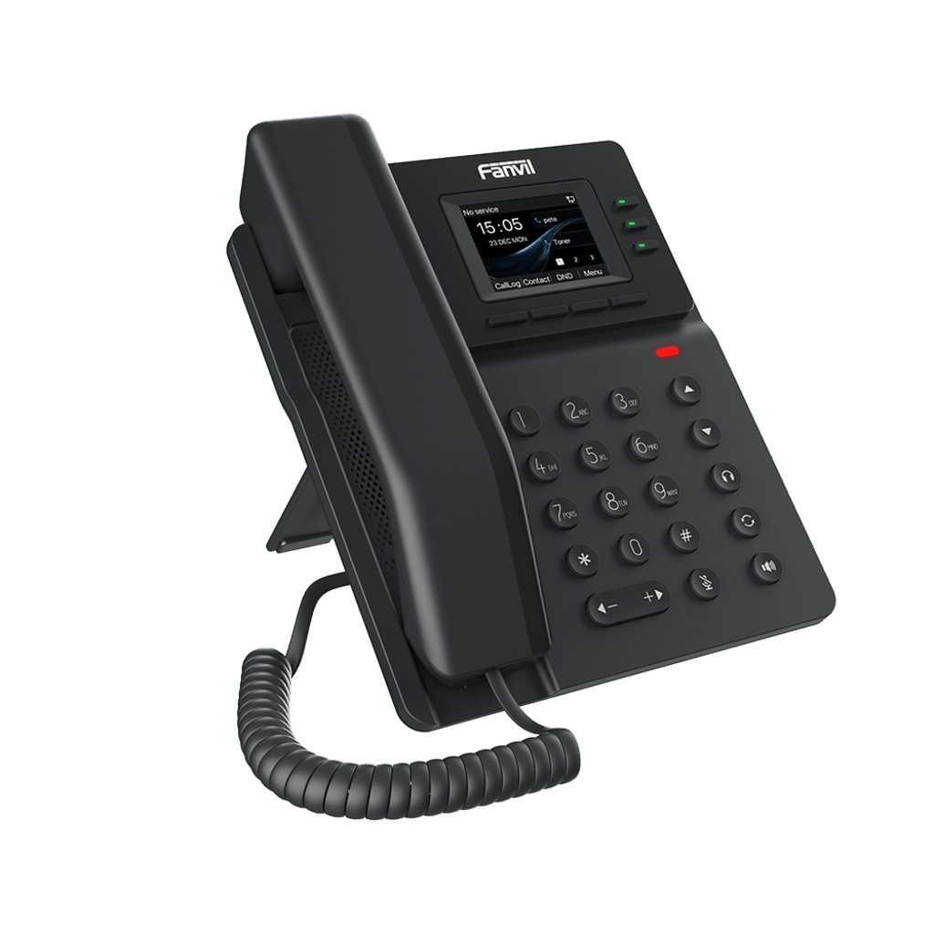 VoIP Telefonia IP VideoconferenciaFANVILV60WTeléfono IP Wi - Fi Pantalla Color 2.4" 4 Líneas SIP Conferencia 6 Vías Fanvil V60W - SILYMX