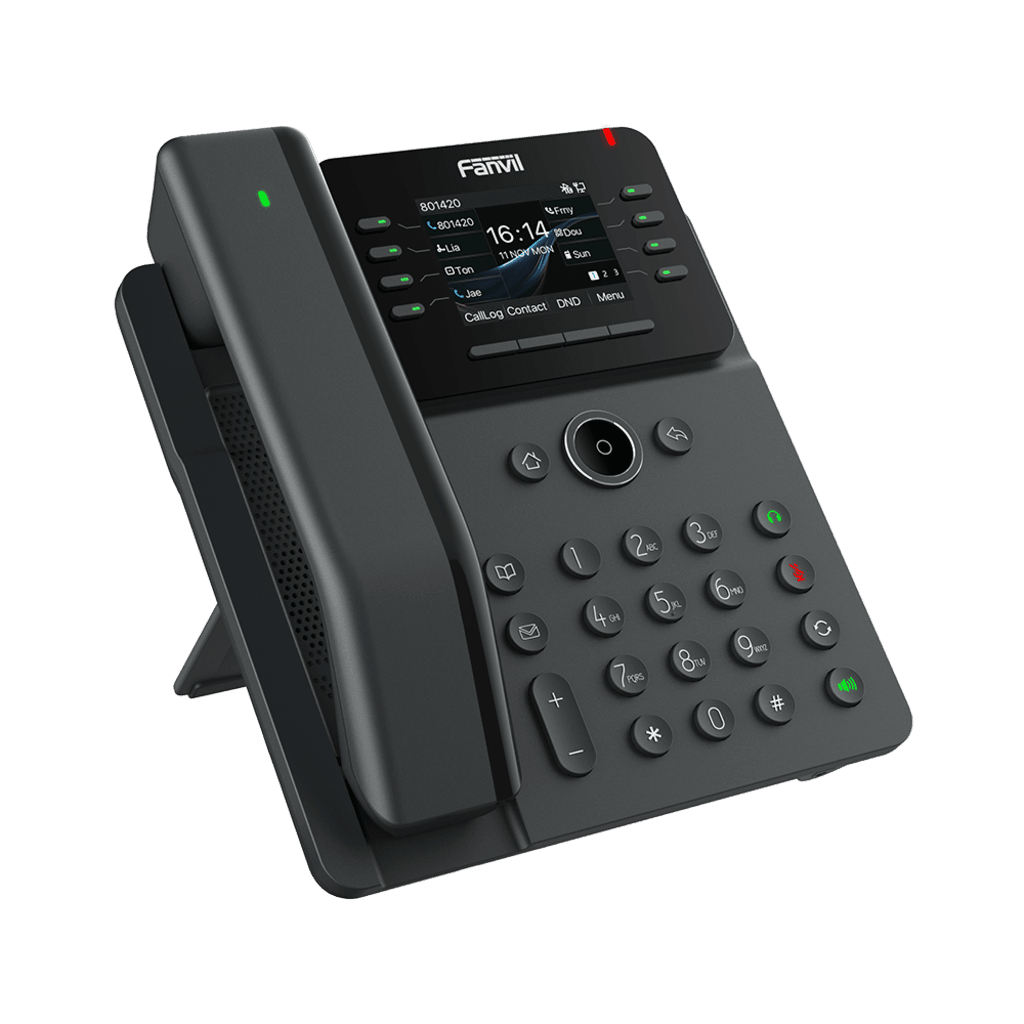 VoIP Telefonia IP VideoconferenciaFANVILV62-PROTeléfono IP Inalámbrico 12 Líneas SIP Conferencia 6 Vías Gigabit PoE WiFi Bluetooth Fanvil V62 - PRO - SILYMX