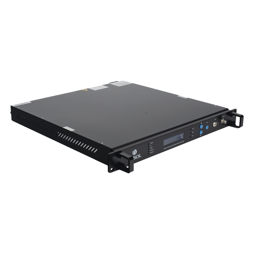 Transmisor Óptico de 2 salidas de 9dB con doble fuente de poder V-SOL V8810TE-9 - Imagen 2