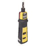 Herramienta Ponchadora de Impacto 110 con Cuchilla para Paneles y Bloques de 66/110. Termina y Corta Cables CAT3, CAT5e y CAT6/6A en 1 paso KLEIN TOOLS VDV427300 - Imagen 1