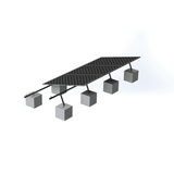 Montajes para Paneles SolaresEPCOM POWERLINEVEKTOR8RKit de Montaje para 4 Paneles Solares Inclinación Ajustable 20° a 45° EPCOM POWERLINE VEKTOR8R - SILYMX