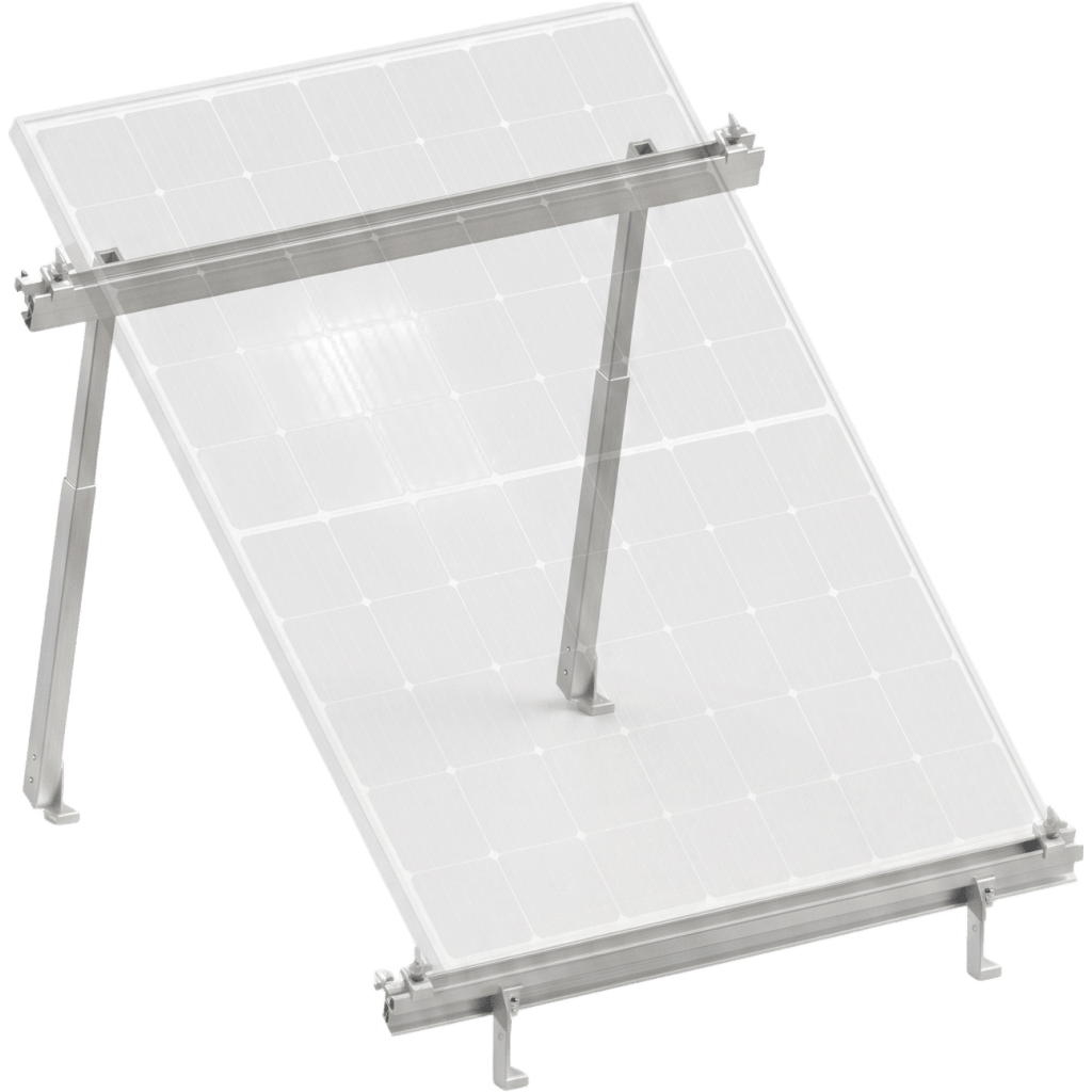 Montaje para Panel Solar con Riel “8” de 1400 mm – EPCOM POWERLINE VEKTOR8R1M - Imagen 1