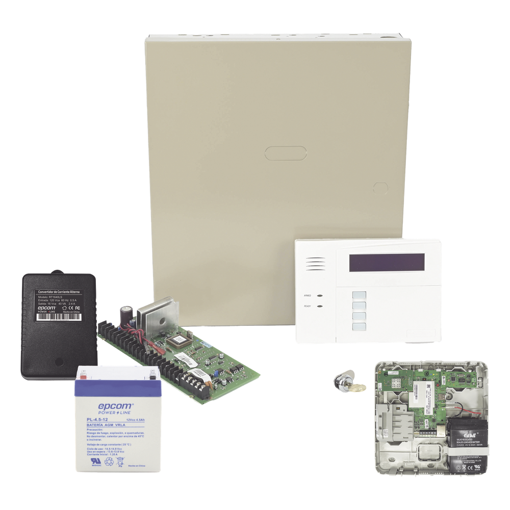 Panel de Alarma Intrusion 8 Zonas Cableadas 40 Inalambricas Celular Dual 60m (196.9ft) Honeywell Home Resideo VISTA48/LTEMPA - Imagen 1