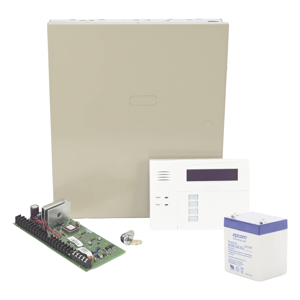 Kit Panel de Alarma Híbrido 48 Zonas 3 Particiones IP y 4G Teclado 6160RF Honeywell Home Resideo VISTA48LANB/6160RF - Imagen 1
