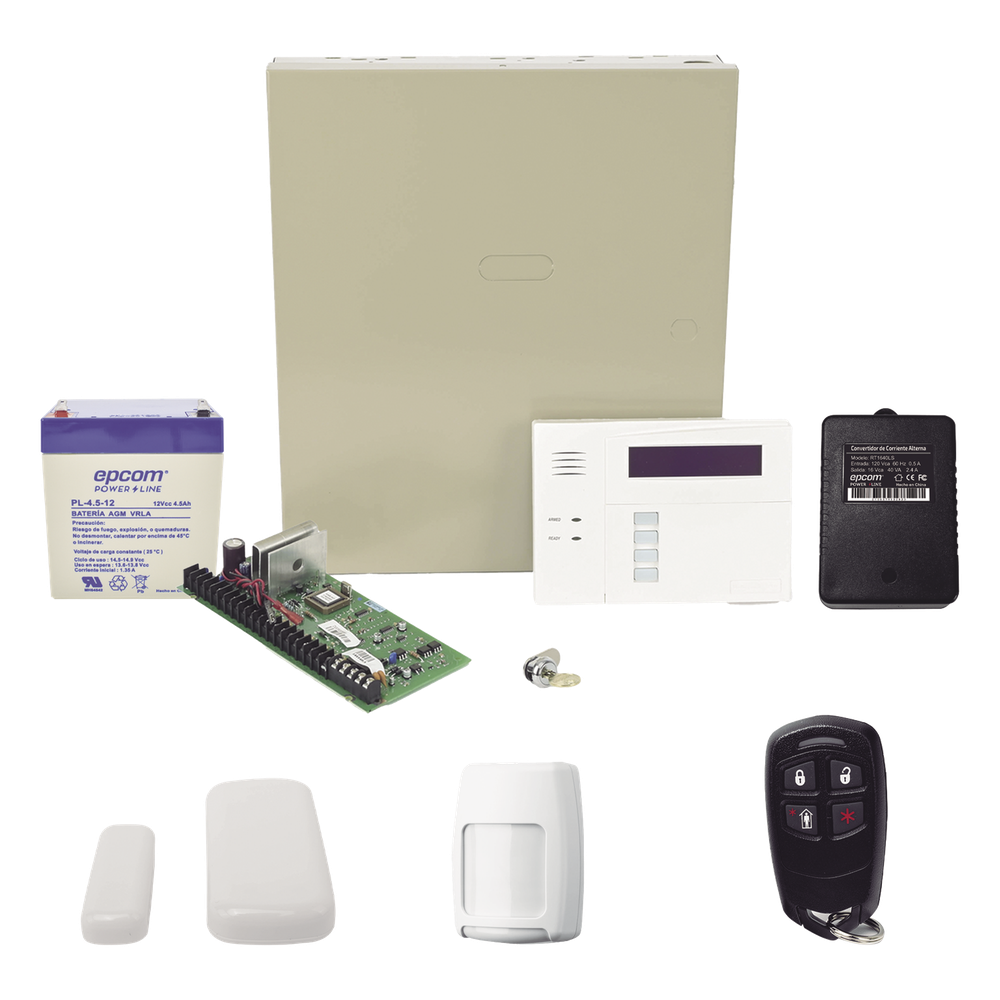 Kit de Alarma Inalámbrico Panel 48 Zonas Receptor RF 60m Teclado 6160RF Total Connect Honeywell Home Resideo VISTA48RFMINI/6160RF - Imagen 1