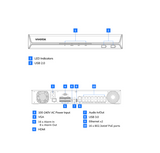 NVR VIVOTEK ND9442P · 16 Canales · 16 Puertos PoE · 4 Bahías HDD · 4K · Trend Micro - SILYMX