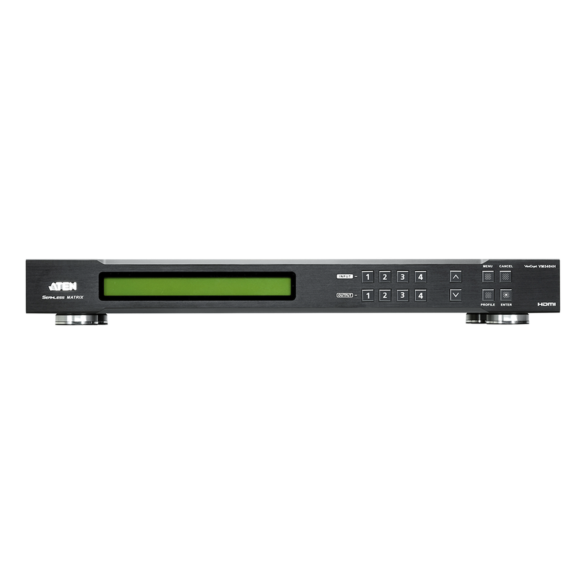 SWITCH DE MATRIZ HDMI | 4X4 | CON ESCALADOR | COMPATIBLE CON VIDEOWALL | Seamless Switch™ | IR | RS-232 | ETHERNET ATEN - Imagen 1