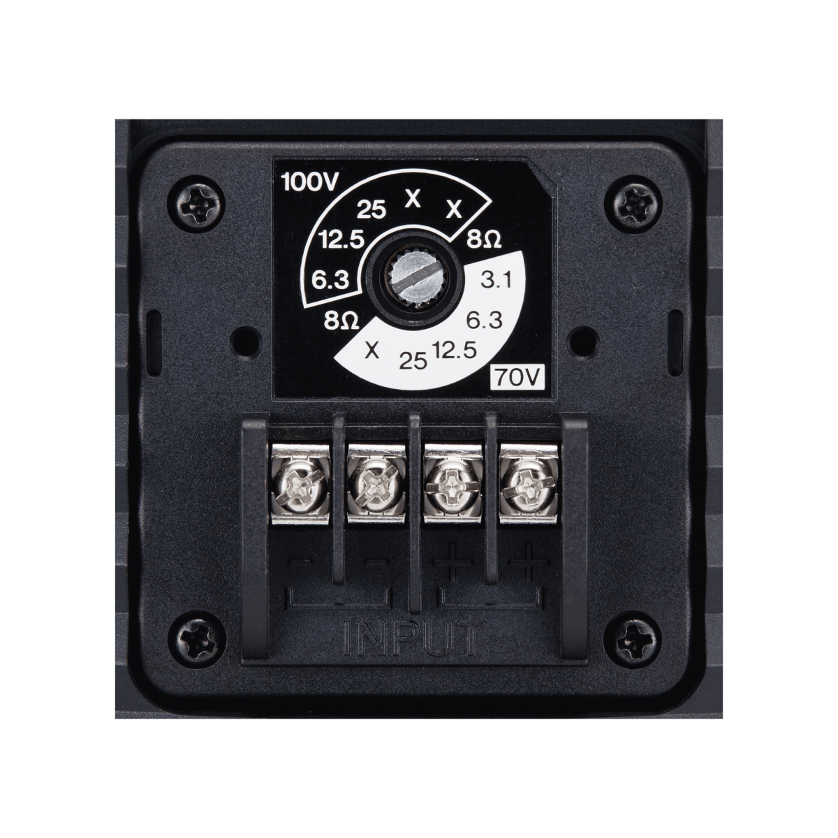 Equipos de AudioYAMAHAVS4Altavoz Montaje Pared 2 Vías Woofer 4" Tweeter 1" IPX3 8Ω 70V 100V Negro Par Yamaha VS4 - SILYMX