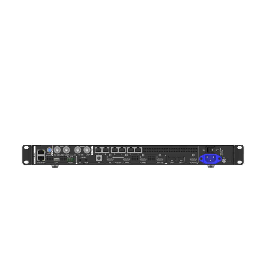 Controlador All-in-One / 3.9 Millones de Píxeles / 6 Puertos Ethernet Gigabit / 4K×2K@60Hz / 6 Capas SuperView III / Fibra Óptica 10G / 256 Presets NOVASTAR - Imagen 1