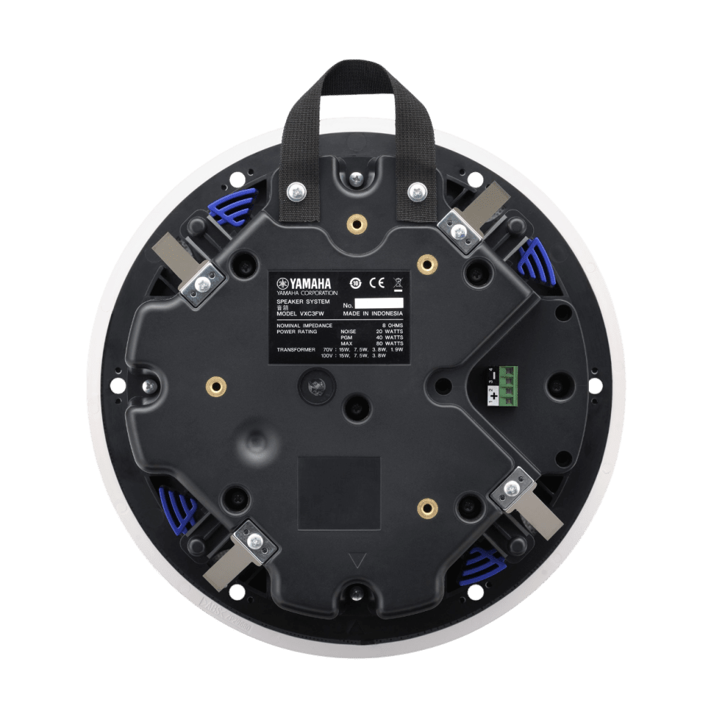 Equipos de AudioYAMAHAVXC3FWAltavoz Plafón 3.5" Rango Completo 8 Ohms 70V/100V Blanco Par Yamaha VXC3FW - SILYMX