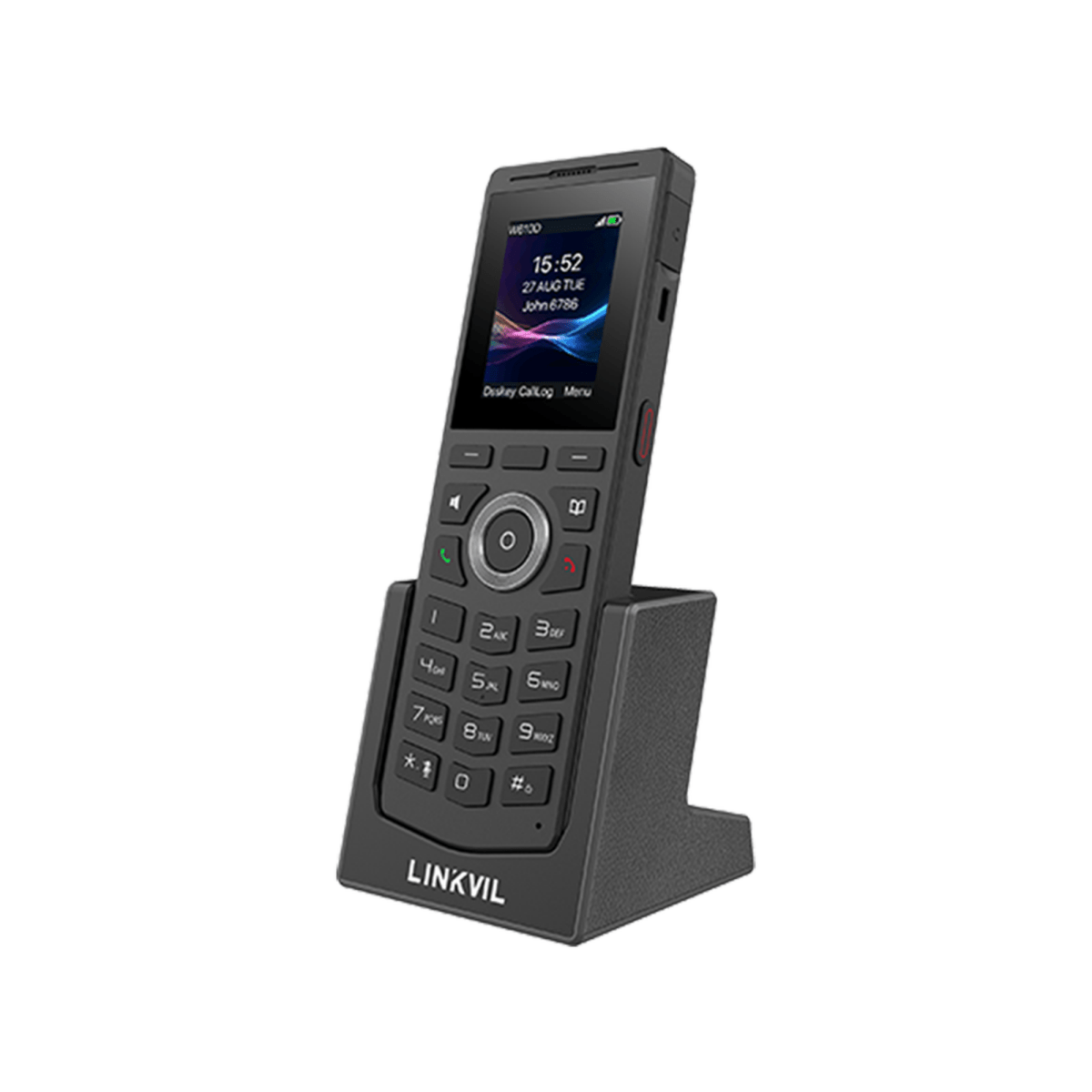 Teléfonos IPFANVILW610DTeléfono DECT Pantalla Color Inalámbrico VoIP Compatible Base W710D Fanvil W610D - SILYMX