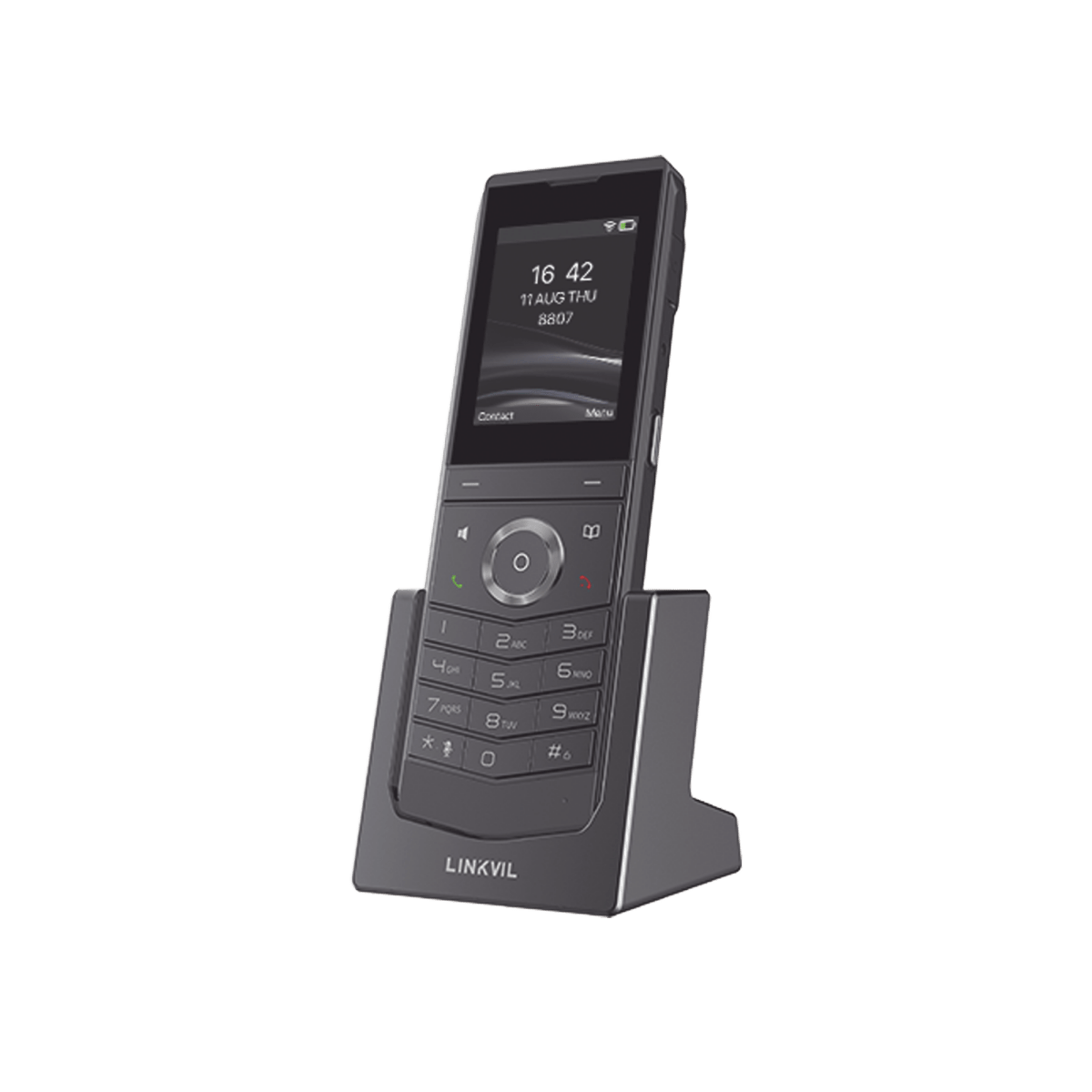 VoIP Telefonia IP VideoconferenciaFANVILW611WTeléfono IP WiFi Portátil Resistente para Comunicación Móvil Fanvil W611W - SILYMX