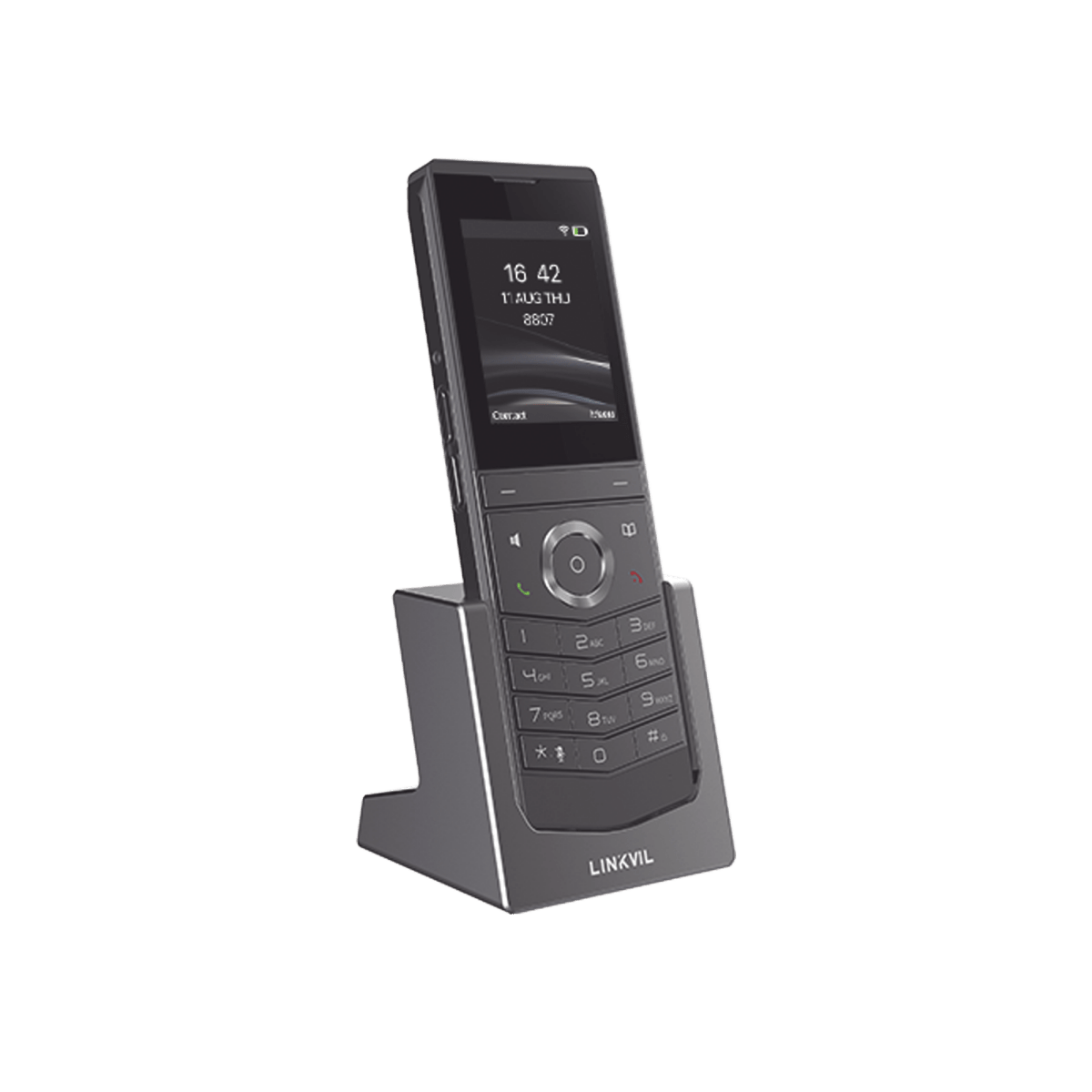 VoIP Telefonia IP VideoconferenciaFANVILW611WTeléfono IP WiFi Portátil Resistente para Comunicación Móvil Fanvil W611W - SILYMX