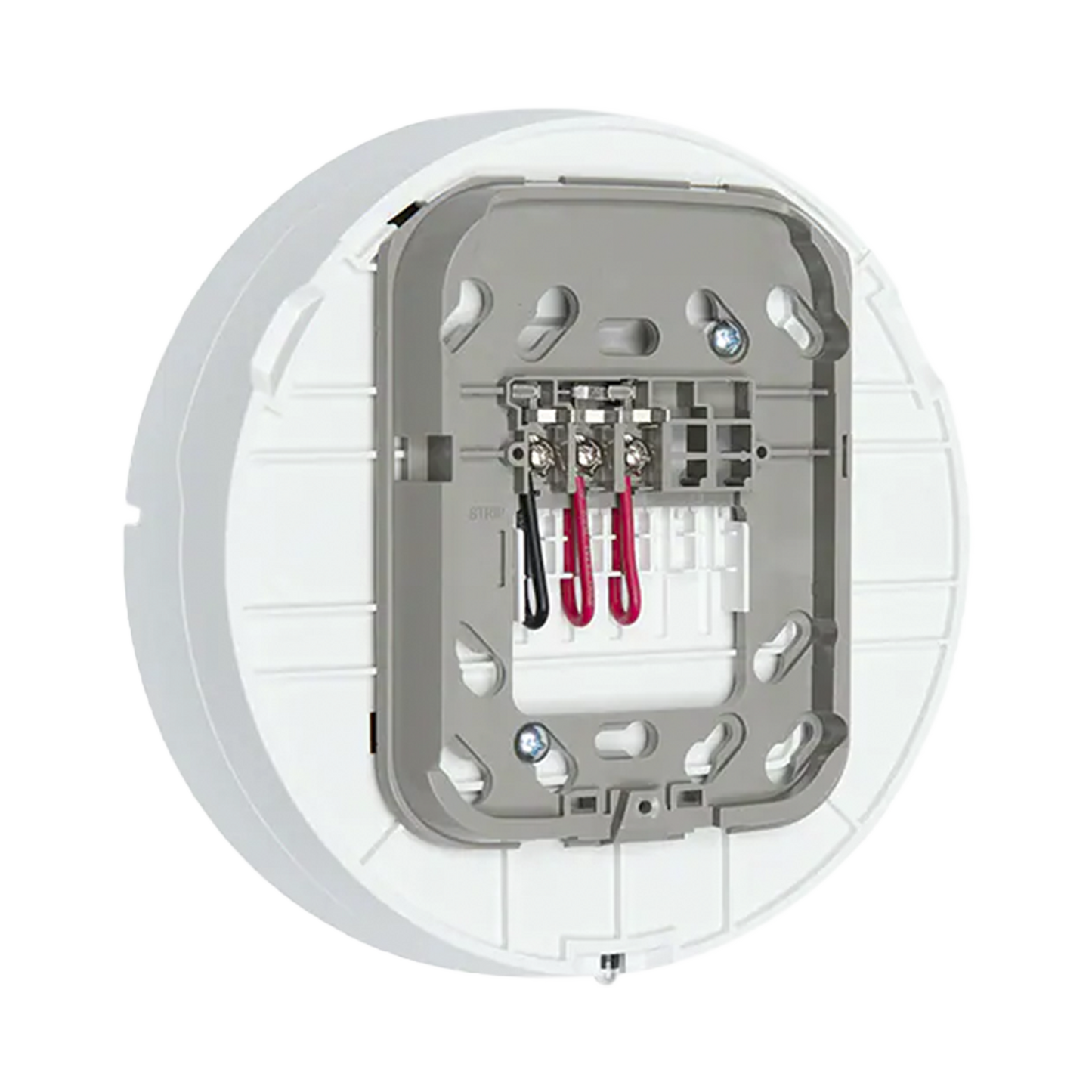 Base audiovisual inalámbrica direccionable para montaje en techo, color blanco, línea SWIFT compatible con paneles Fire-Lite - Imagen 3