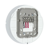 Base audiovisual inalámbrica direccionable para montaje en techo, color blanco, línea SWIFT compatible con paneles Fire-Lite - Imagen 3