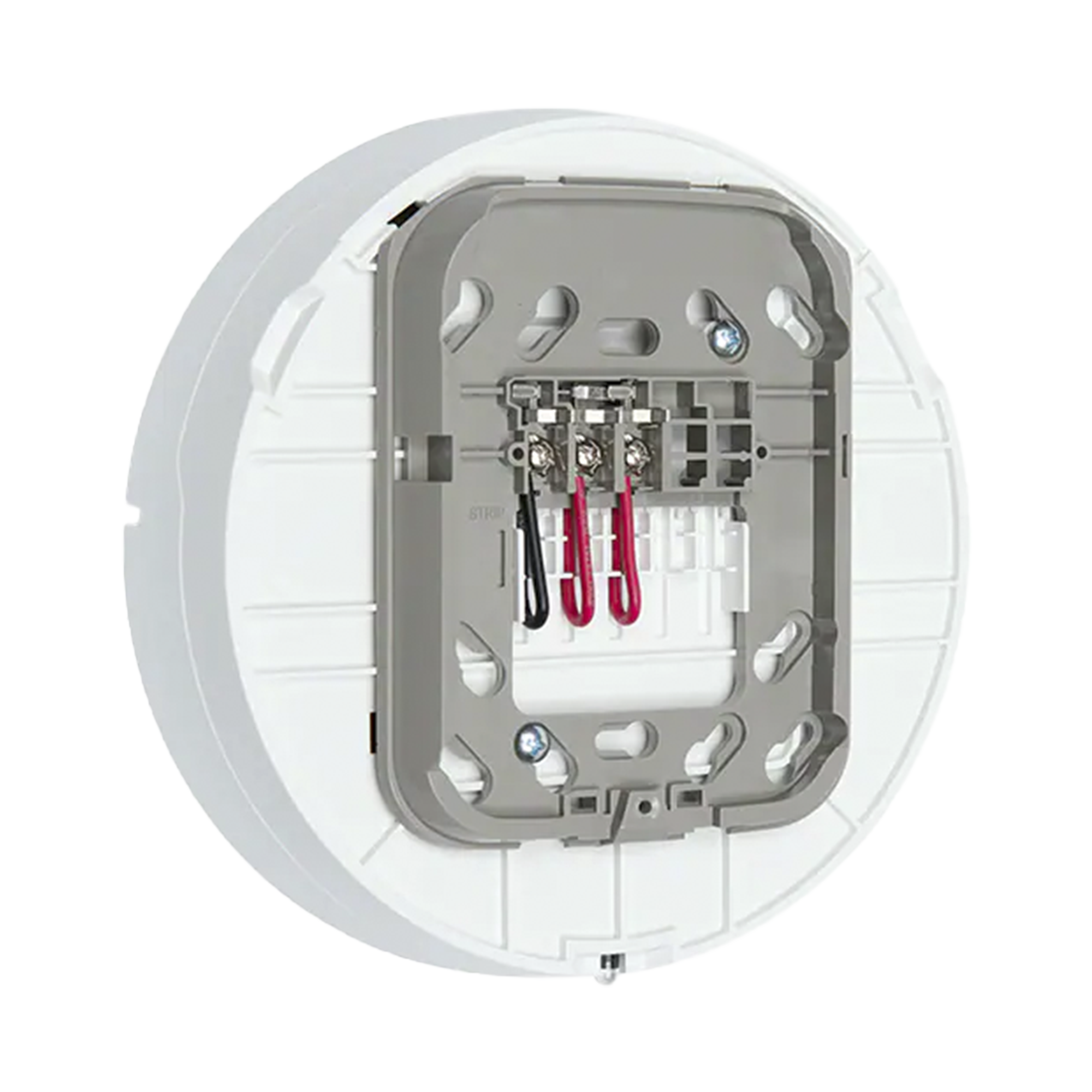 Base audiovisual inalámbrica direccionable para montaje en techo, color blanco, línea SWIFT compatible con paneles Fire-Lite - Imagen 3