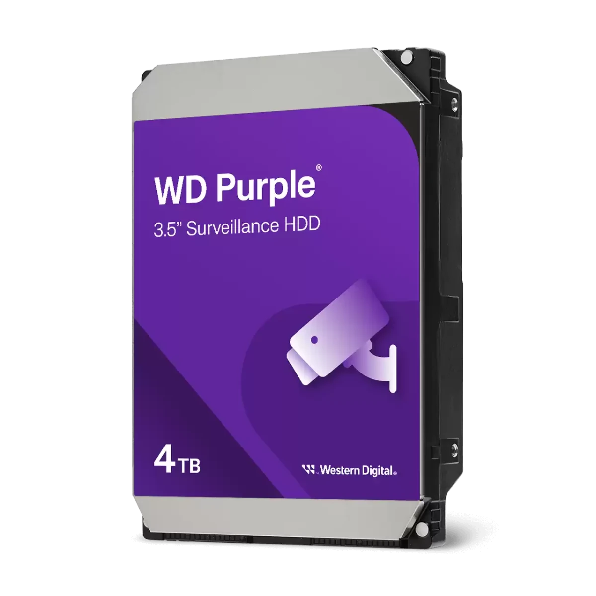 Disco Duro WD Purple 4TB Surveillance | SATA 6Gb/s | 24/7 | Modelo WD44PURZ - SILYMX