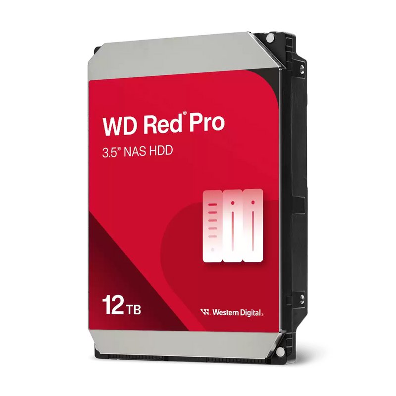 Disco Duro Western Digital WD 12TB Red Pro 3.5" SATA III para NAS WD122KFBX