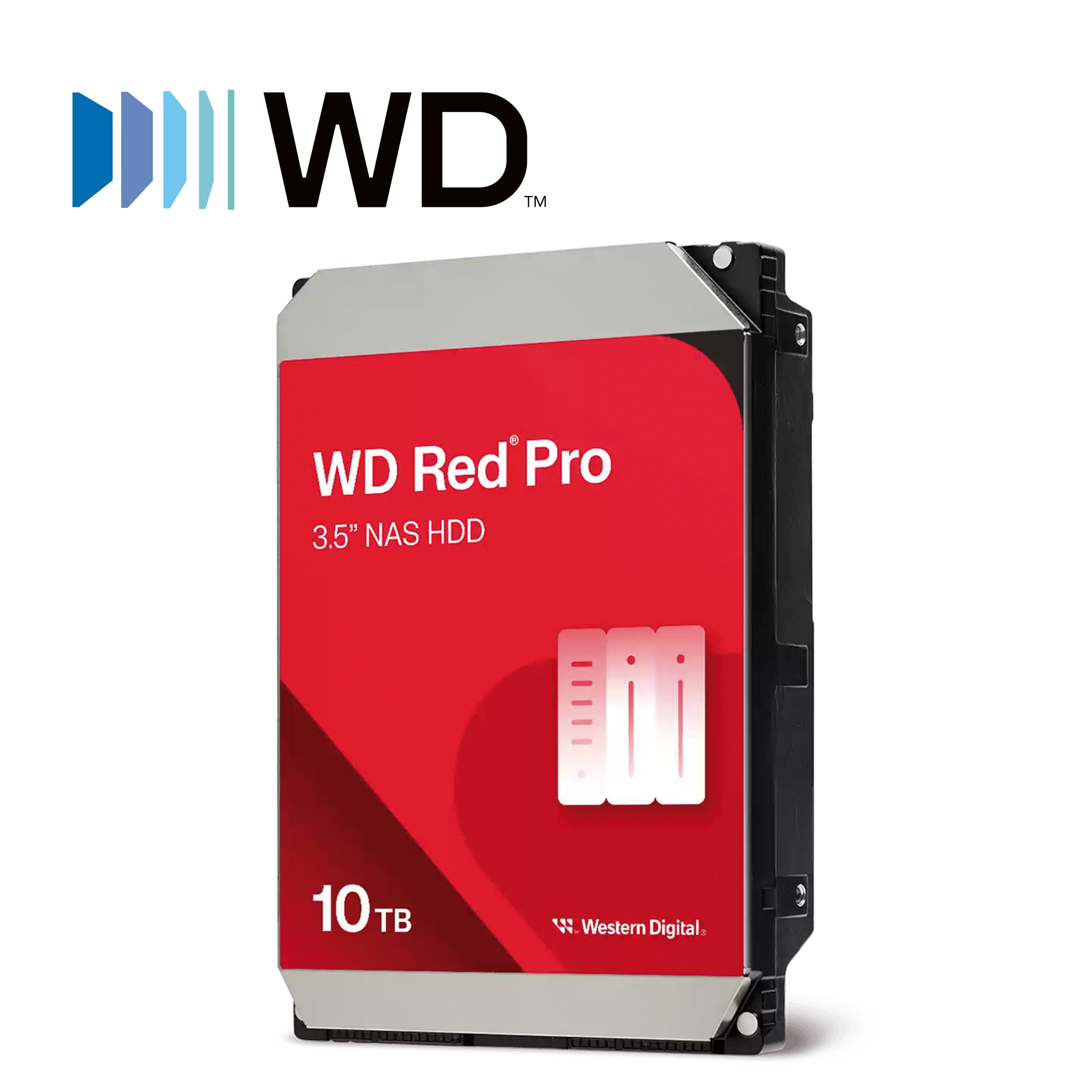 Disco Duro Red Pro de 10TB / 7200 RPM / Optimizado para NAS / Uso 24-7 / 5 Años de Garantia Western Digital (WD) - Imagen 3