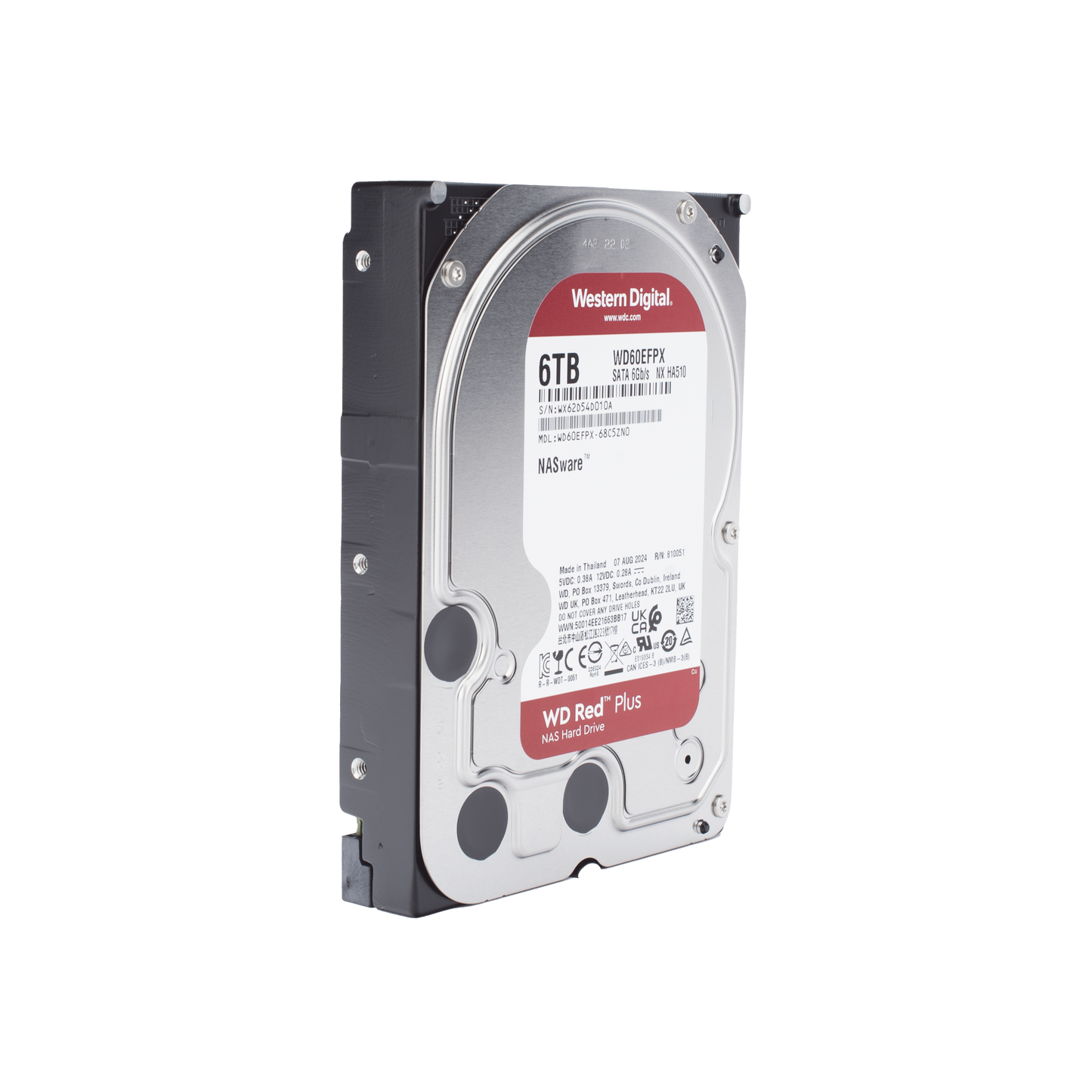 Disco Duro Red de 6TB / 5400 RPM / Optimizado para NAS / Uso 24-7 / 3 Años de Garantia Western Digital (WD) - Imagen 3
