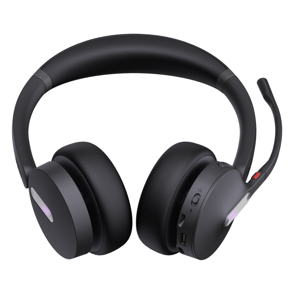 Diadema Inalámbrica WH64 Dual Teams con Micrófono Dual y Acoustic Shield 2.0 para Llamadas Claras en Entornos Ruidosos YEALINK - Imagen 3