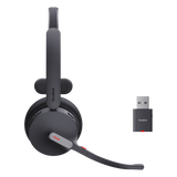Diadema Inalámbrica / DECT + Bluetooth Híbrido / Mono / Alcance 150 m (492 pies) / 32 h Autonomía / Certificación Teams / Busylight YEALINK - Imagen 3